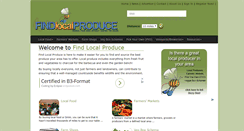 Desktop Screenshot of findlocalproduce.co.uk