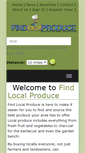 Mobile Screenshot of findlocalproduce.co.uk