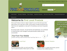 Tablet Screenshot of findlocalproduce.co.uk